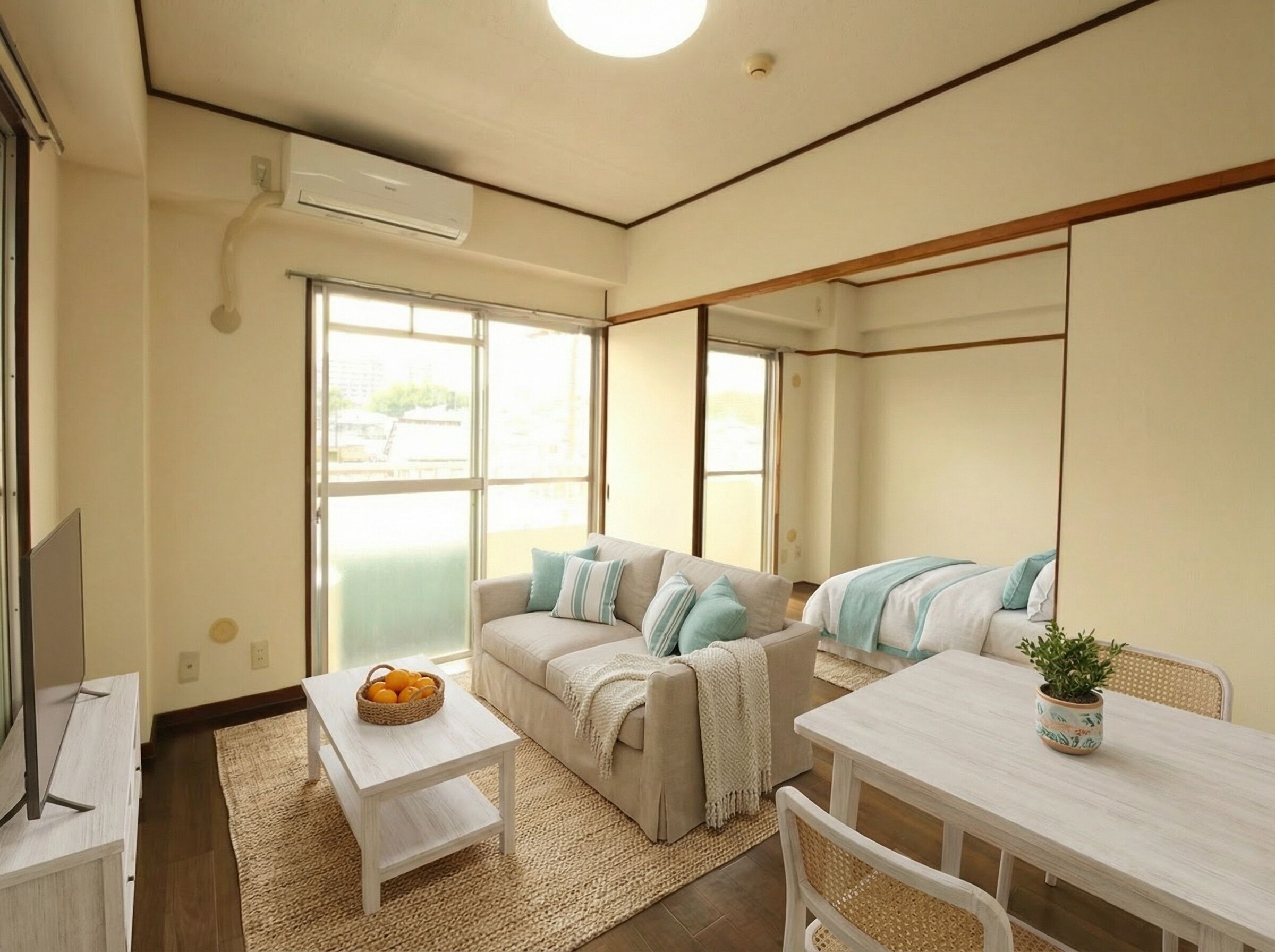 リビングダイニング＋ベッドルーム